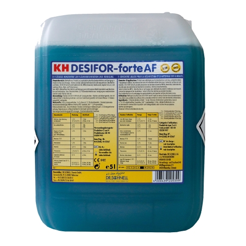 Средство для очистки и дезинфекции поверхностей DR.SCHNELL DESIFOR-forte AF (5 л) (20542) 