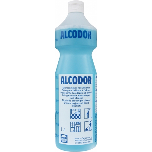 Очиститель с содержанием спирта и низким пенообразованием Pramol ALCODOR (1 л) (1001.201) 